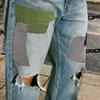 Levi's ® SilverTab™ Мужские рваные свободные прямые джинсы