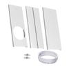 Portable Air Conditioner Window Kit Sliding Vent Sturdy Segmented Practical Universal with