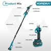 Yofidra 3 IN 1 Brushless Telescoping Pole Electric Chainsaw Scissors Garden Tree Pruning High Branch Saw For Makita 18V Battery