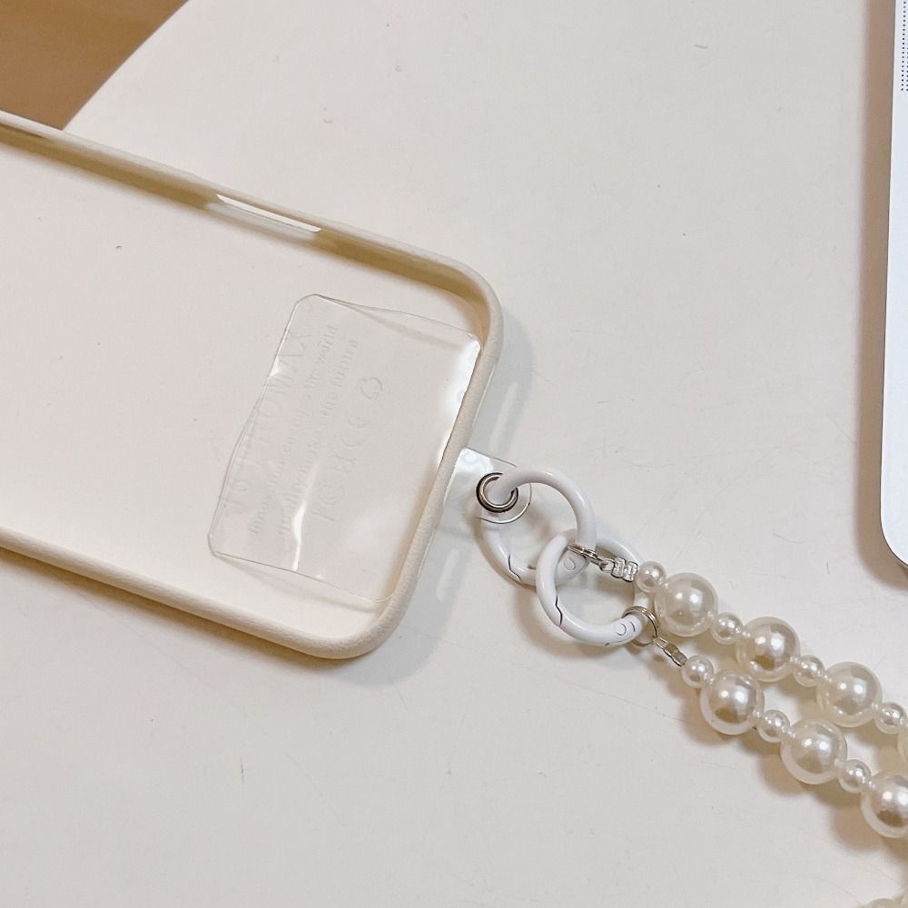 Подвесной шнурок для мобильного телефона из веревки с цветочными бусинами, ремешки на шею для телефона, подвеска для чехла телефона