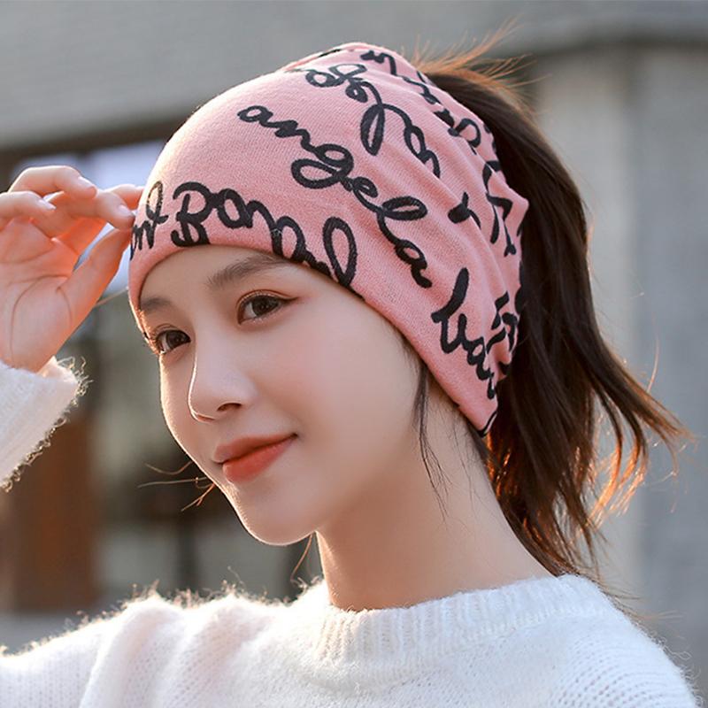 Winter Women Hats Cap Turban Tube Bandana Headband Outdoor Head Face Warmer Collar Headwear Kerchief