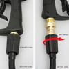 Pressure Washer Swivel Fitting Hose Connector M22 14/15mm Thread 360 Degree Swivel Hose Connector Anti-tangle Quick Connector