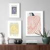 Постеры на скандинавскую тему и принты, абстрактные линии фигур, кривая геометрия, настенная живопись на холсте, настенные картины для декора гостиной