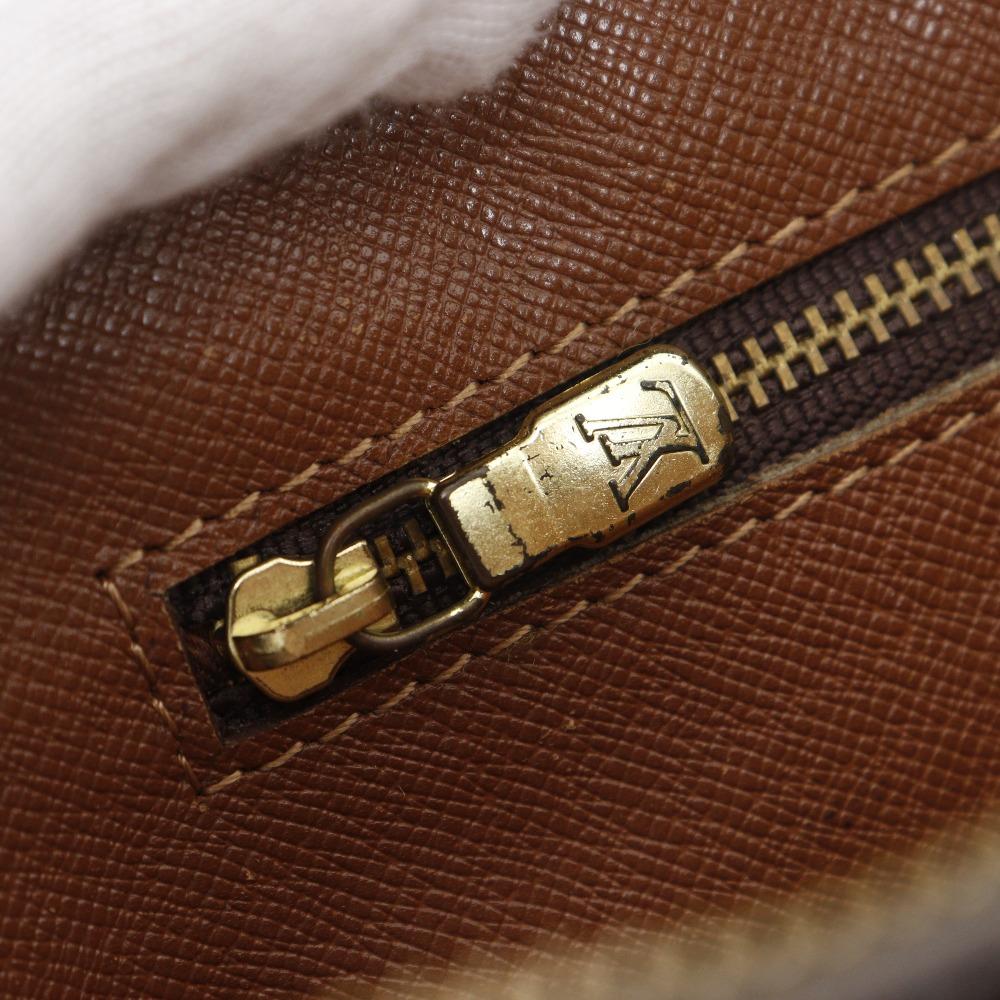 Louis Vuitton Marly Dragonne Business Bag M51825 Vintage Brown Monogram Canvas Unisex Used