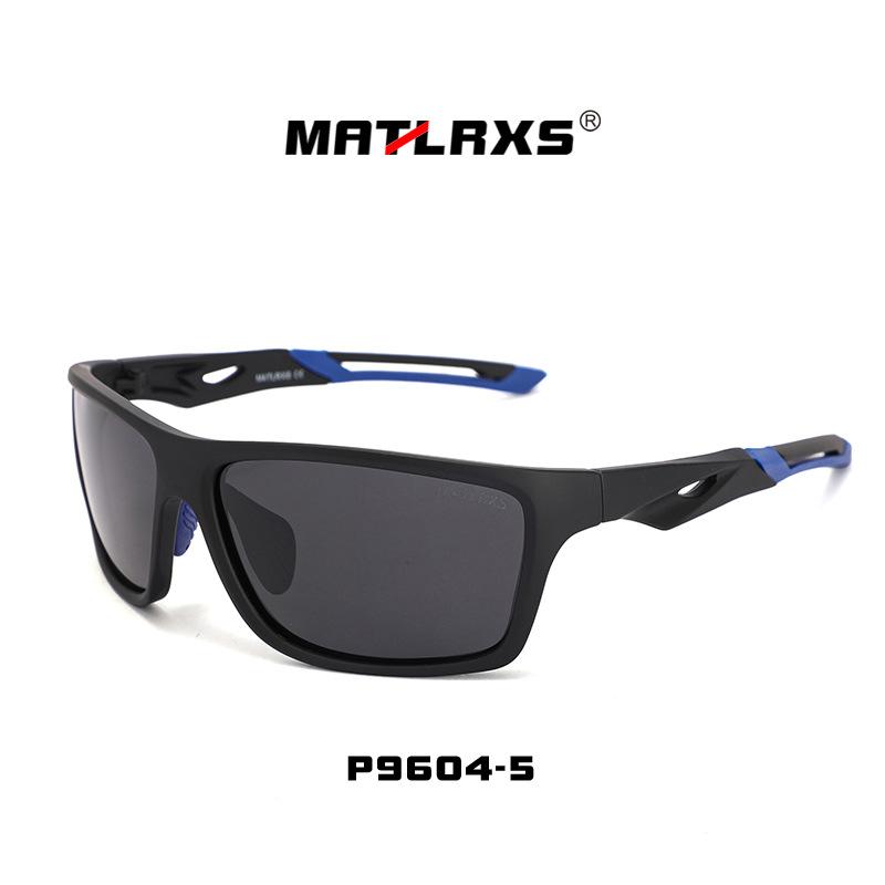 Men's new cycling glasses, integrated windproof outdoor mountaineering sports goggles, polarized fishing sunglasses9604
