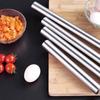 Reusable Stainless Steel Rolling Pin, Silvery Color Washable Dough Roller For Making Dumpling