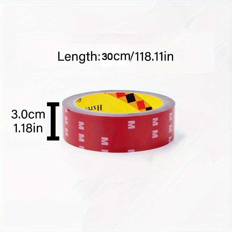 30 см сверхпрочная двухсторонняя клейкая лента для автомобиля, специальная, отрывается, не оставляя следов, высокая вязкость, крепление, липкая