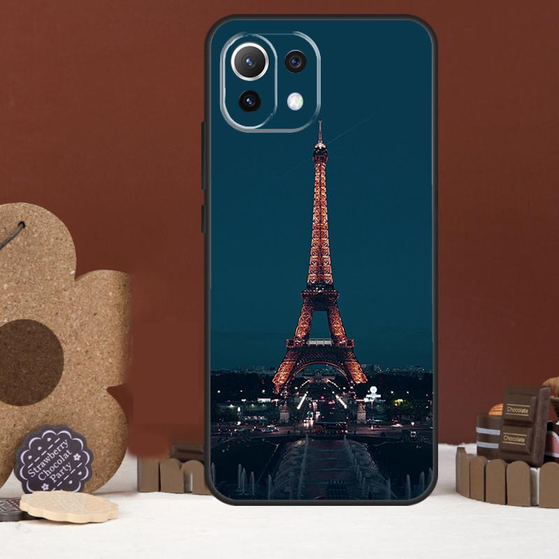 Paris Eiffel Tower France Case For Xiaomi 15T 14T 13T 14 15 Ultra 17 Pro Max POCO F8 Ultra F5 F6 F7 X5 X6 X7 Pro Cover