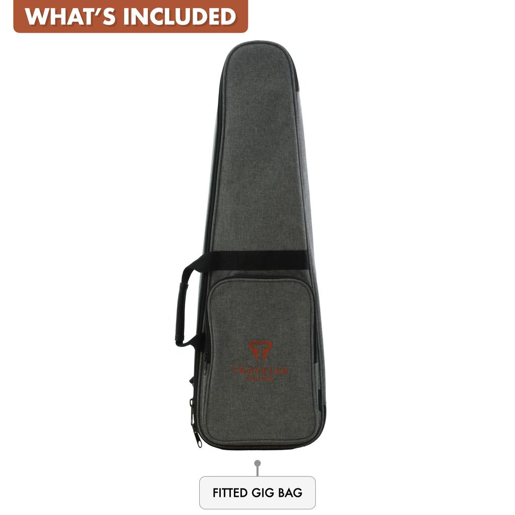 TRAVELER GUITAR Traveler Guitar Electric Acoustic Guitar Orange Molten Lava Ultra-Light EDGE/Bittersweet &