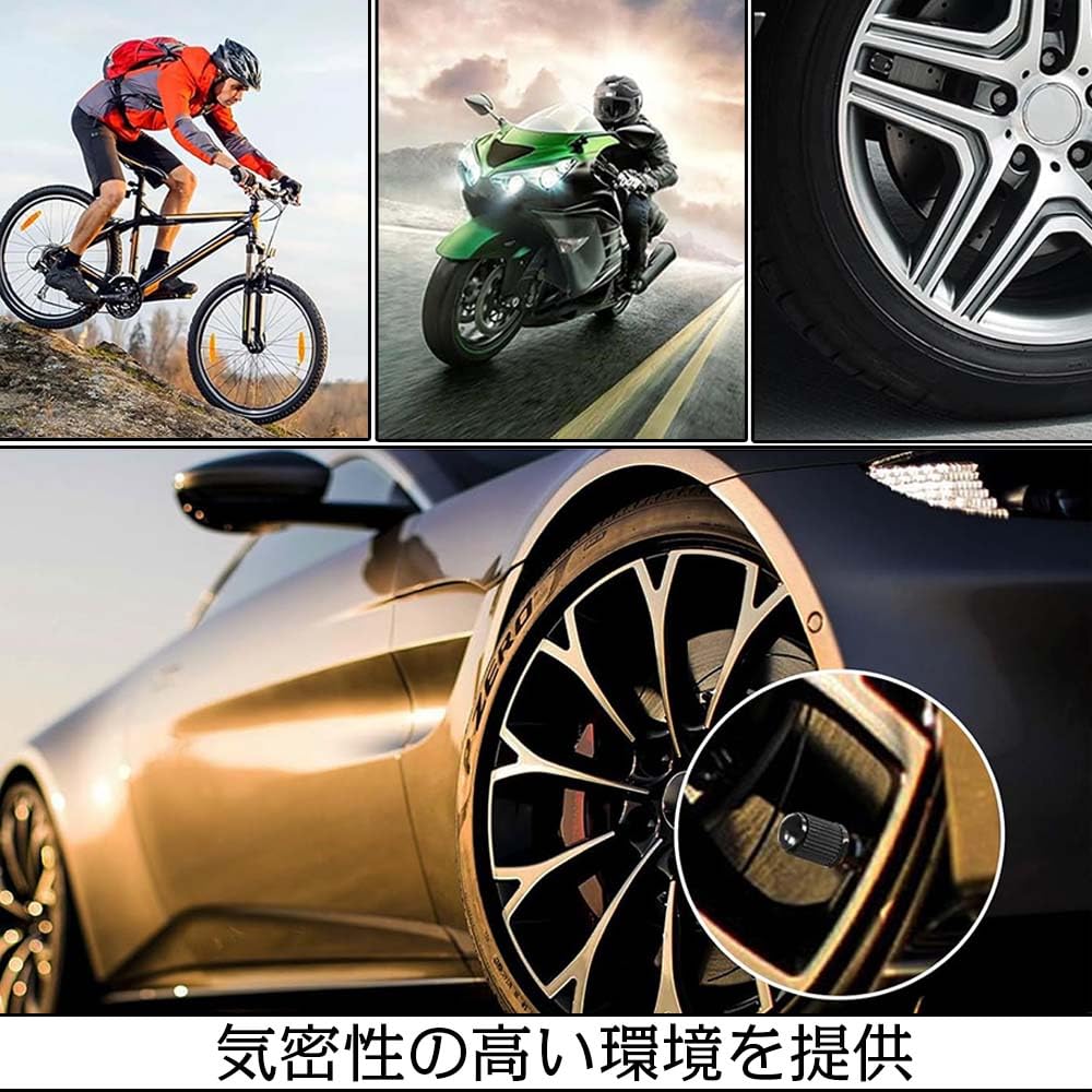 12 Pcs Plastic Air Valve Caps Plastic Road Bike Bicycle Tire Valve Caps Practical