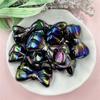 Necklace Big Bow Beads Dazzle Key Chain Making 10pcs for Bracelet 15.8*28.8mm Acrylic Beading Material Fashion  Pendant Accessories