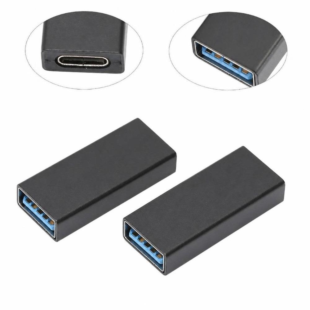 2 шт. Двухцелевой для зарядки и передачи данных USB 3.0 на Type C Адаптер для планшетов
