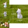 Cute Mini Resin Dog Dolls 12 Style Handicraft Ornaments Ideal For Micro Landscape Decor