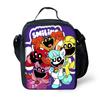 PVC Insulated Lunch Bag With Cute Horror Poppy Smile Animal Print Office Workers Students