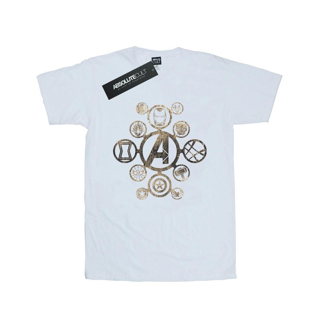 Avengers Infinity War Mens Icons Cotton T-Shirt