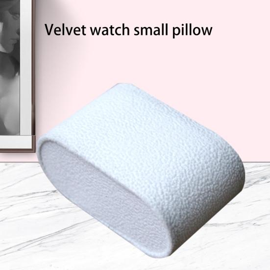 Подушка для демонстрации часов Мягкая ткань Полностью набитая Витрина для ювелирного магазина Держатель для демонстрации браслетов Товары для ювелирного магазина