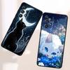 Мультяшный Милый Кот Для Samsung A73 A72 A71 A55 A54 A53 A52 A51 A13 A22 A16 A15 A12 A14 A26 A07 5G Черный Чехол для Телефона