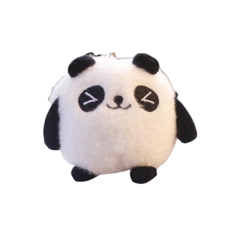 Мультяшная милая национальная сокровищница гигантская панда плюшевая игрушка кукла маленькая мини кукла сумка кулон брелок