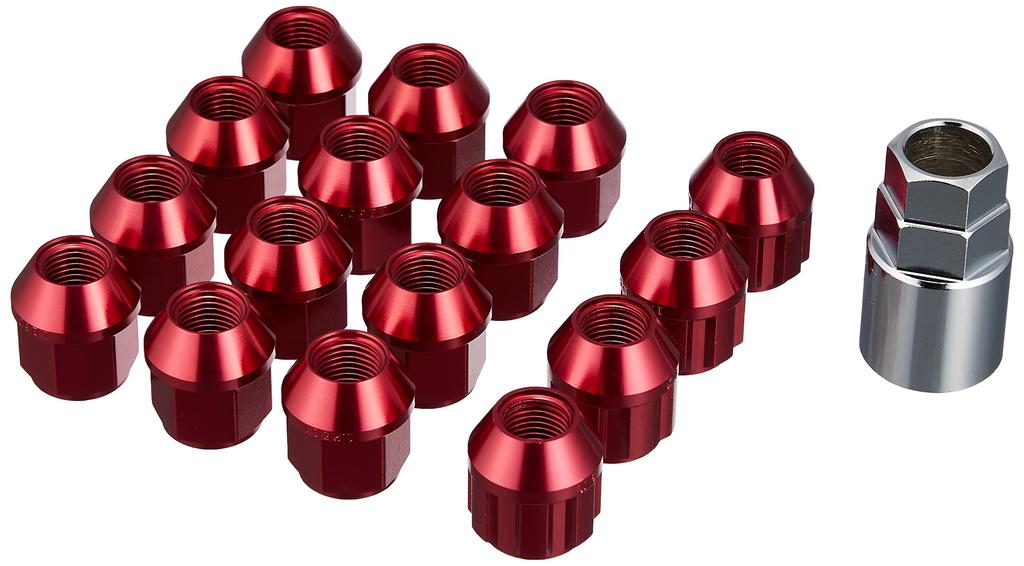 KYO-EI LEGGDURA RACING Short, M12 X P1.25, Red, KIL36R