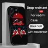 Акира классический японский аниме-узор Чехол для телефона Для Redmi Note 14 13 12 11 Pro Plus S 5G 14C A3 Мягкий черный чехол для телефона