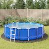 VidaXL Pool Cover, Round Ground Mat, Pool Cover, Pool Protection Garden Terrace, Light Grey Ø500 Cm 94221