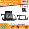9,7-дюймовый вертикальный экран Tesla Android автомобильное радио для Hyundai Elantra LHD 2016-2018 навигация GPS мультимедийный плеер
