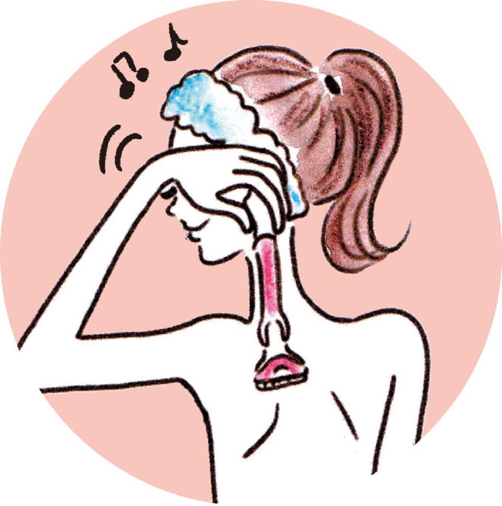 FEATHER Peanie BackBody 2WAY Made In Japan Easy To Shave Women's BackNapeArmsArmsLegs 1 Piece