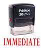 Printtoo Self Inking IMMEDIATE Rubber Stamp Office Stationary Custom