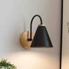 Wooden Decor Retro Nordic Wall Light Fixture for Bedroom Bedside Living Room Lighting Luminaire Lamp Indoor