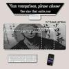 Mouse Pad Anime Roronoa Zoro One Piece Computer HD printing Gaming Mousepad PC Keyboard Carpet overlock Office esports Desk Mat