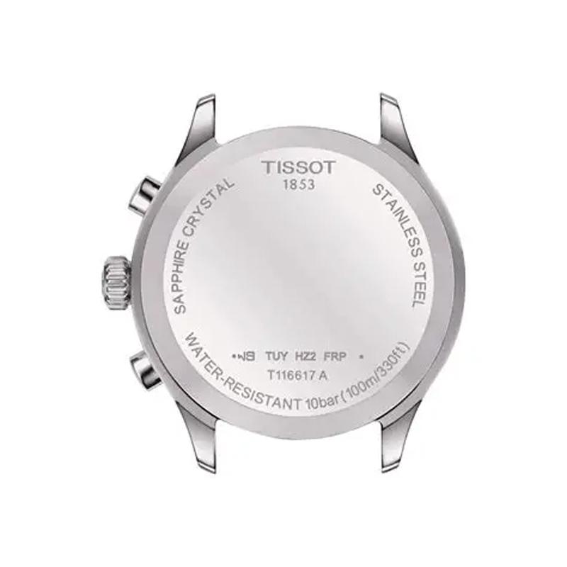 Tissot Часы Soko Collection, кварцевый механизм, унисекс, 45 мм, черный циферблат, браслет из нержавеющей стали T116.617.11.057.01-