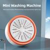 Mini Electric Turbo Washing Machine Portable Underwear Washing Device Dormitory Small Clothes Washing Machine