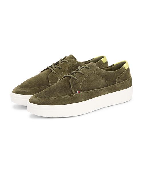 Tommy Hilfiger Гибридные туфли из замши Milan - Оливковый T52G1ASZ330MT1GX9