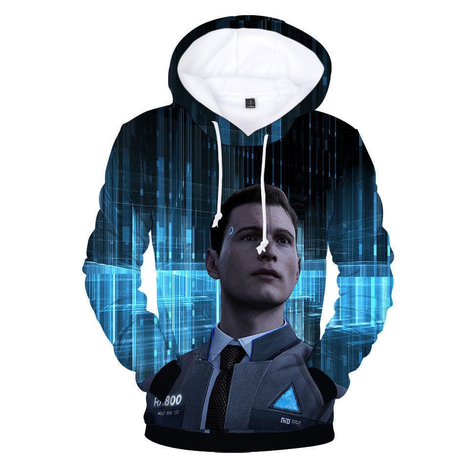 Ultimate Comfort Detroit Become Human Connor Rk800 Hoodie For Everyday Wear