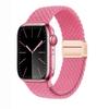 Magnetic Nylon Strap Adjustable Buckle for Apple Watch Strap Ultra2 49mm 45mm 44mm 41mm 40mm 38mm Band for Apple Watch Band iWatch 9 8 7 6 5 4 3 2 SE