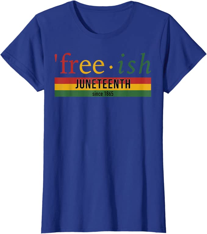 Its The Juneteenth for Me Freeish Since 1865 Independence Day TShirt Black Pride with Pan African Flag Graphic Tee Tops Gift