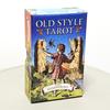Колода Таро в старинном стиле, двухсторонняя, тисненая, 12*7 см, 79 шт., винтажные иллюстрации, подчеркивающие четкую символику, упакованная в жесткую коробку