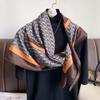 New Spring and Autumn Summer Scarf with Big Shawl Sunscreen Scarf Temperament Versatile Silk Scarf for Women French
