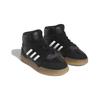 Adidas Originals Drop Step Synthetic Leather Comfortable Fashion Shock Absorbing Durable High Top Kids Skate Shoes Kids Skate Shoes Black IG1479