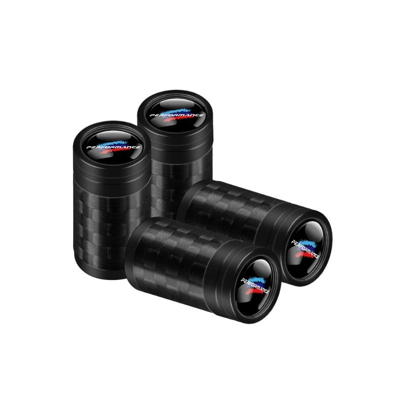 4 шт. Колпачки вентилей колес Автомобильные колпачки штоков шин Декоративные аксессуары для экстерьера Для BMW M M3 M5 F10 F30 F20 E28 E36 Performance X1 X2