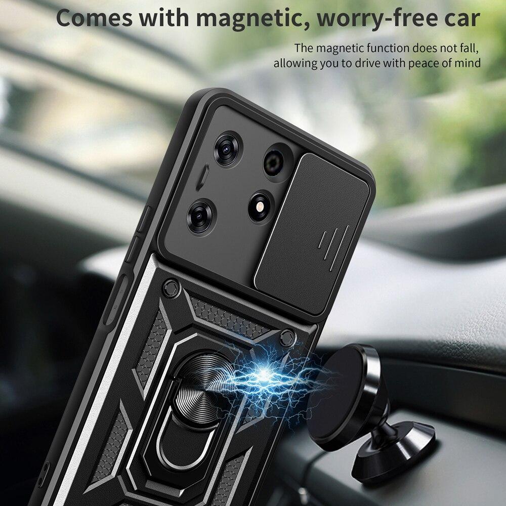 KEYSION Противоударный защитный чехол для Tecno Spark 10 10 Pro 4G, защитное кольцо для объектива слайд-камеры, чехол для телефона Infinix Note 12 G96