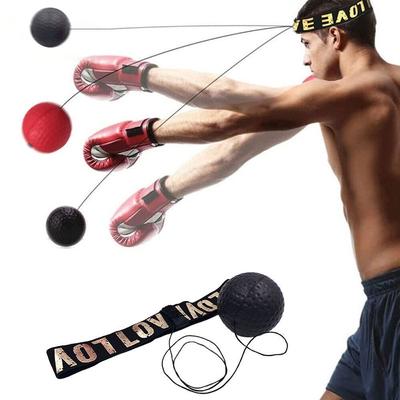 Повязка на голову Fight Boxeo Ball Упражнение на боксерский удар Упражнения на скорость Рефлекторные упражнения на борьбу с мячом Повязка на голову