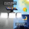 122/138/171/198/333 LED Solar Lights Outdoor Motion Sensor Human Induction Adjustable Head IP65 Waterproof Solar Power Wall Lamp