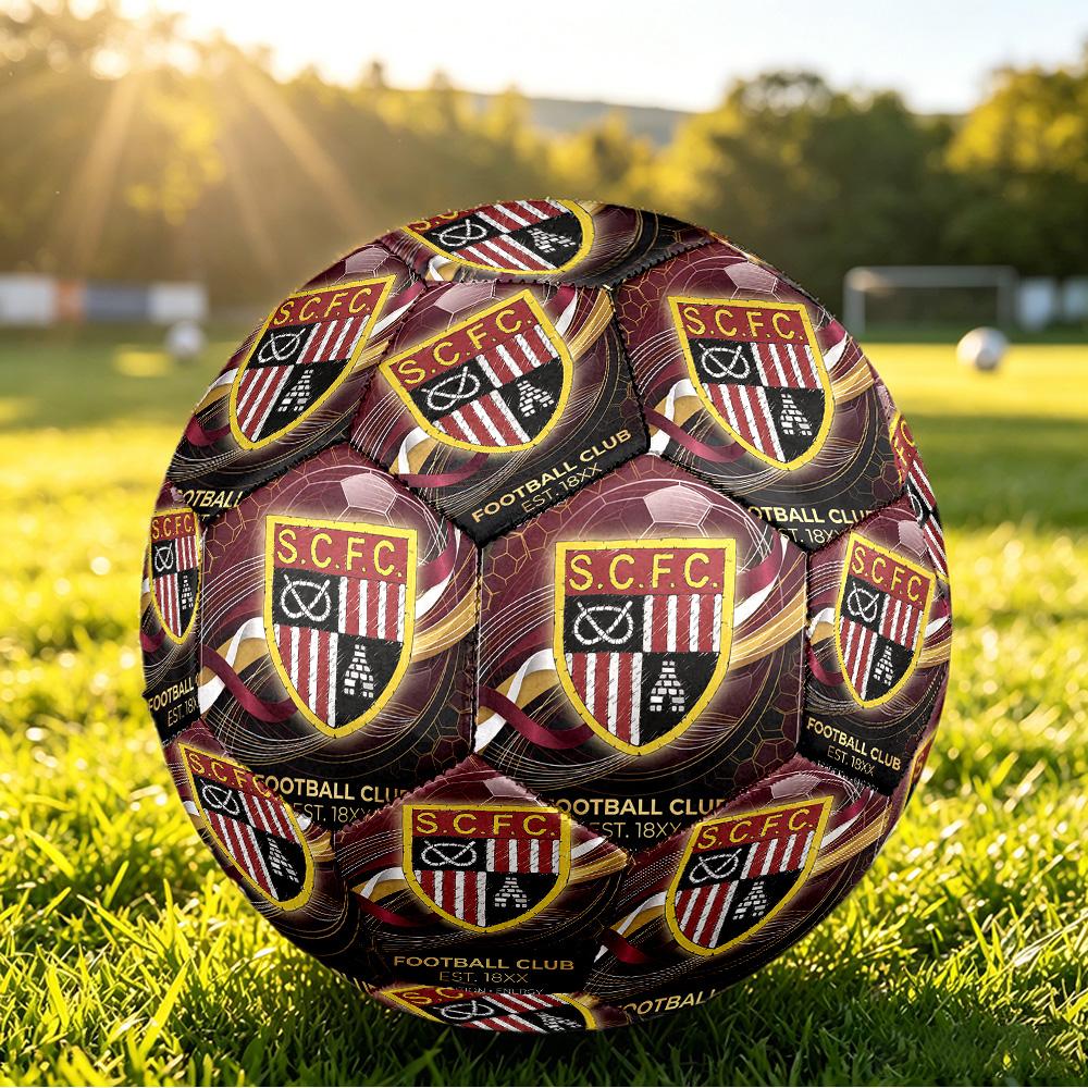 Футбольный мяч Southampton Football, напечатанный, размер 5, противоскользящий, для взрослых, матч, сувенир для футбольных фанатов