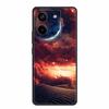 Для Xiaomi Poco M7 Pro 5G Чехол Животные Мягкий Силиконовый ТПУ Чехлы для Телефона Задняя Крышка для PocoM7 Pro Защитный Противоударный Кошки Фундас