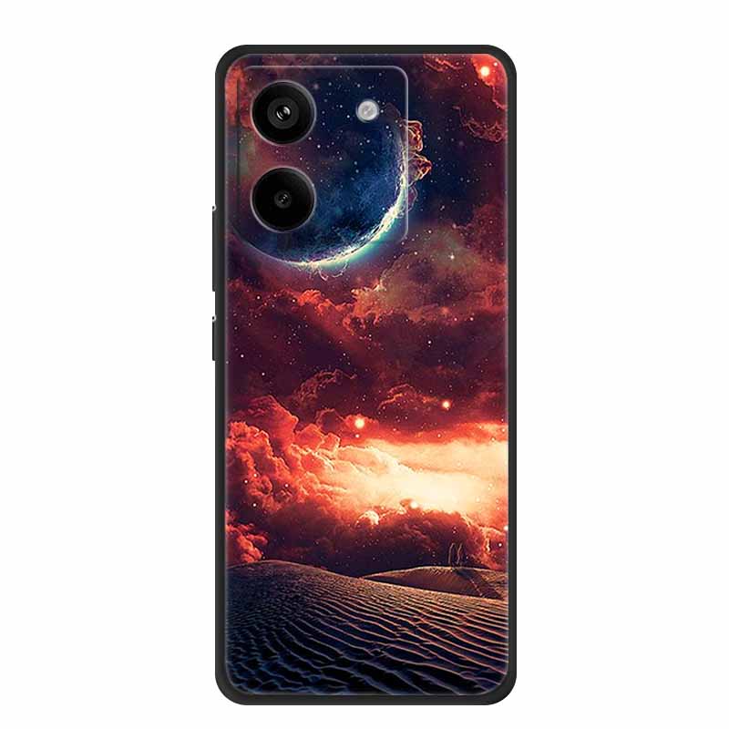 Для Xiaomi Poco M7 Pro 5G Чехол Животные Мягкий Силиконовый ТПУ Чехлы для Телефона Задняя Крышка для PocoM7 Pro Защитный Противоударный Кошки Фундас