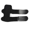 2 Colors Pain Relief Finger Splint Brace Corrector for Straightening Curved (Black)