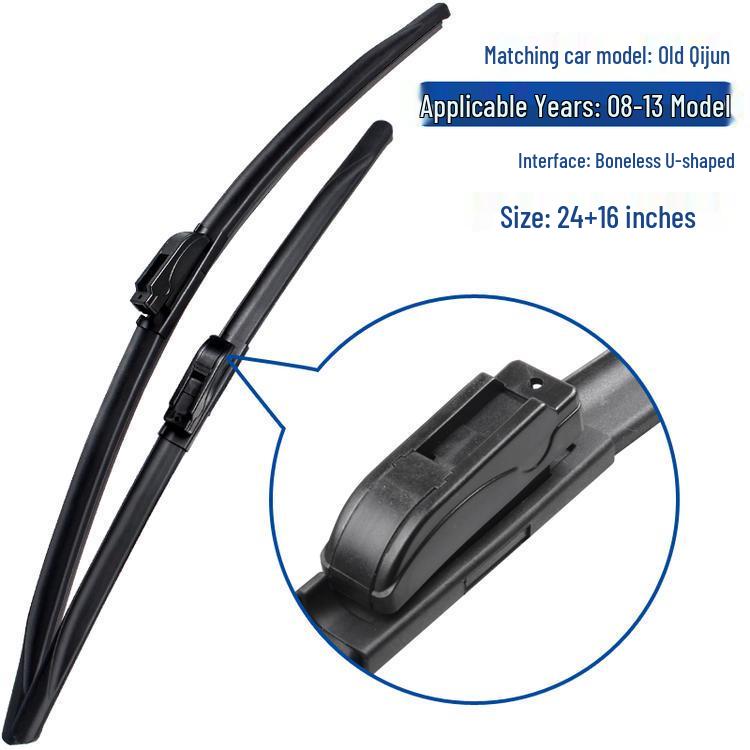 Double-Layer Wiper Blade for Qijun 14/15 & Older Models