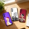 Певец П-П!nk Чехол для телефона Samsung S25, S24, S21, S22, S23, S30, Ultra, S20, Plus, Fe, Lite Черный корпус