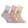 Simply Essentials Womens/Ladies Bamboo Non Elastic Dog Socks (Pack Of 3)